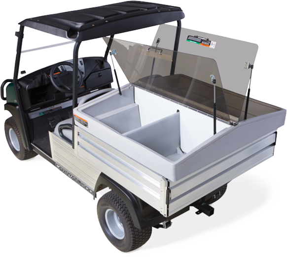 Resort food and beverage cart - Carryall 500 Portable Refreshment Center (PRC)
