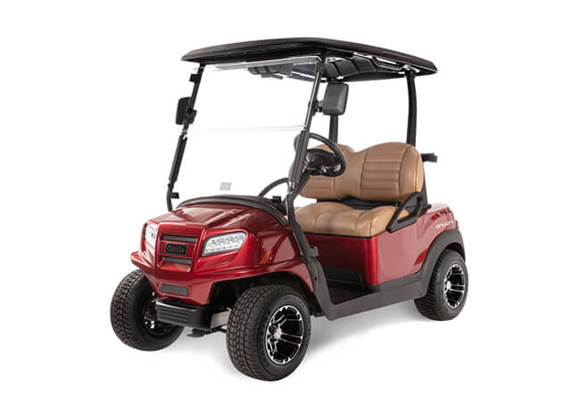 2 passenger electric or gas golf carts - Onward 2 pass in Red